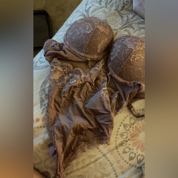 H&M Lace Ruffle Pushup Babydoll Lingerie - Picture 4 of 6